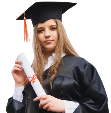 educational-theme-graduating-student-girl-academic-gown 2
