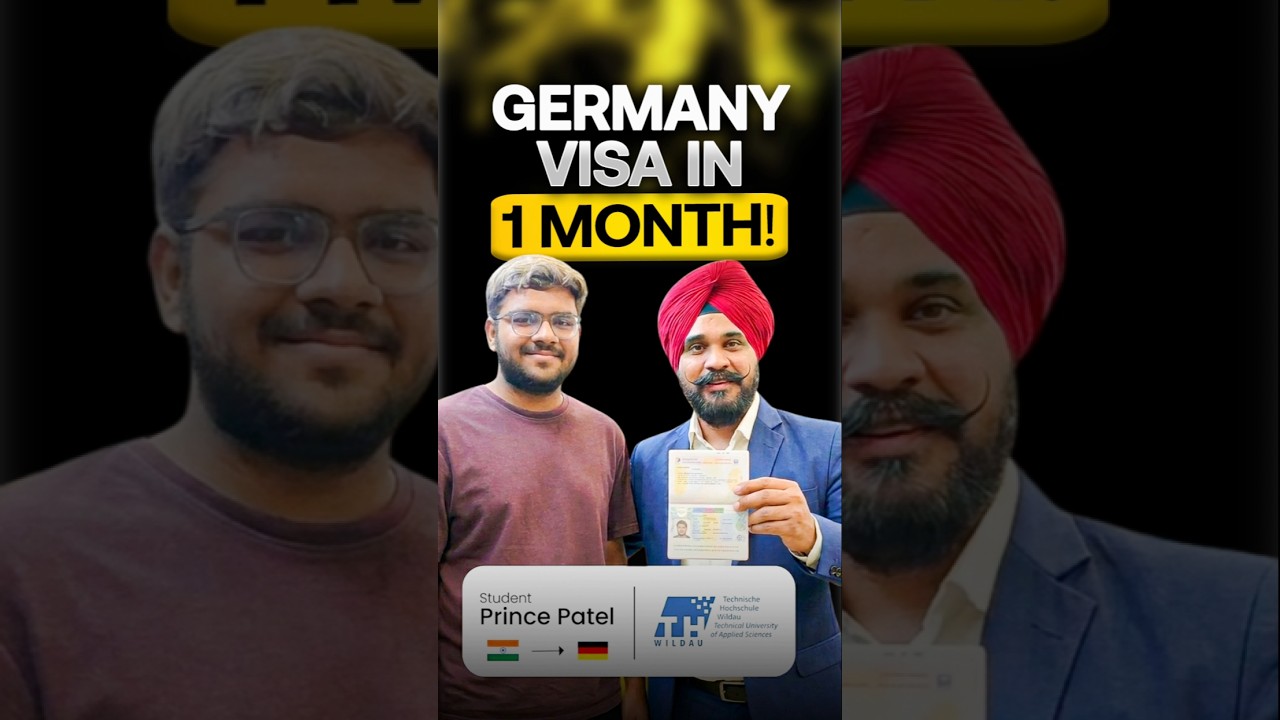 Germany Student Visa in JUST 1 MONTH - Here's How!