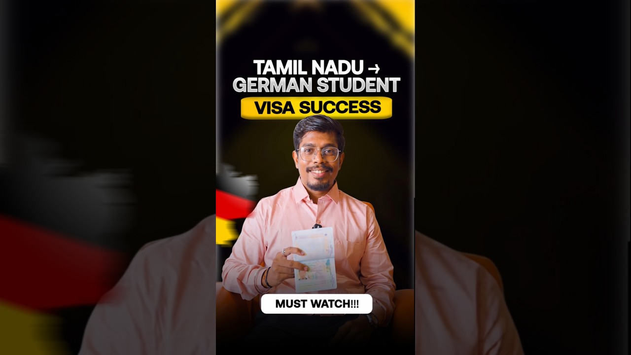 Seamless German Student Visa Process | Tamil Nadu Student Success